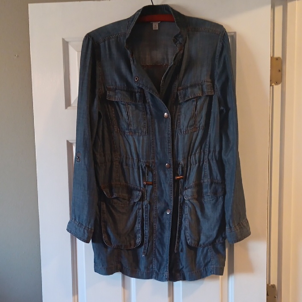 Cato Cinch Waist Jacket Size Medium